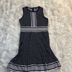 Black Polka Dot Dress.